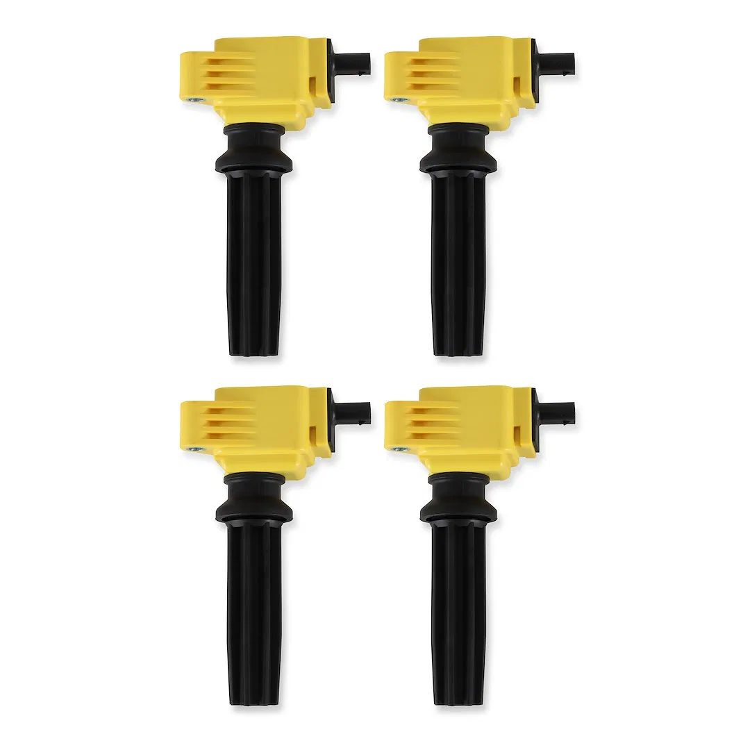 140670-4 – ACCEL Ignition Coil, Coil on Plug Black/ Yellow Set of 4